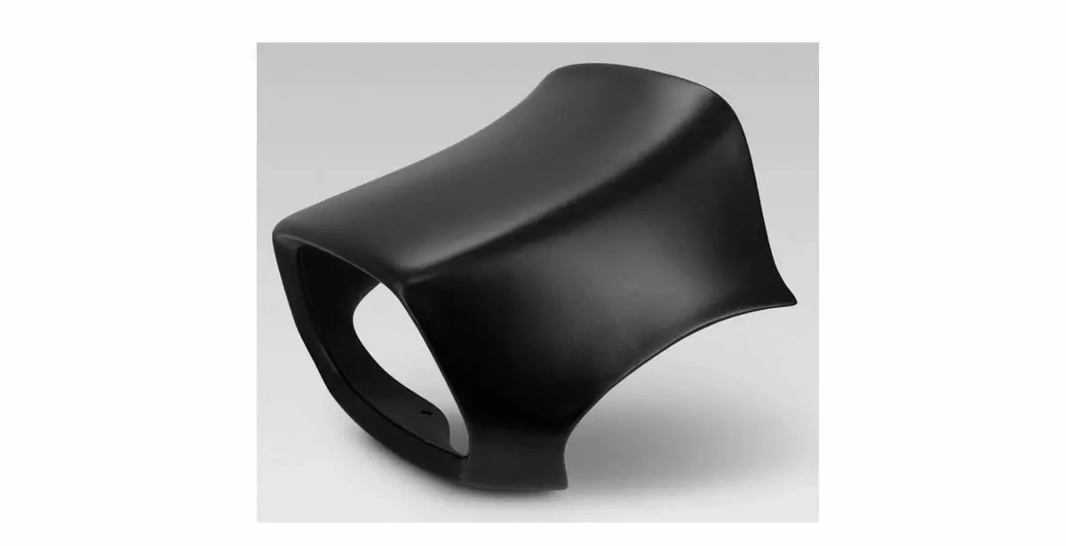 Wind Shield Soca Matt Black | Vespa Sprint 50-150Cc 2T/4T 1