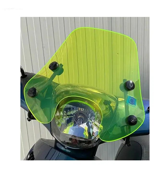 Windshield Fp Parts Low Fluor Green | Piaggio Zip Sp/2000 Models 1