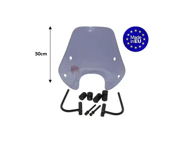 Windshield Fp Parts Low Smoke | Piaggio Zip Sp/2000 Models 1