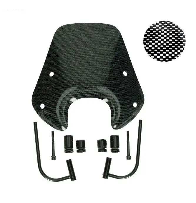 Windshield Regia Low Carbon Look | Piaggio Zip Sp/2000 Models 1