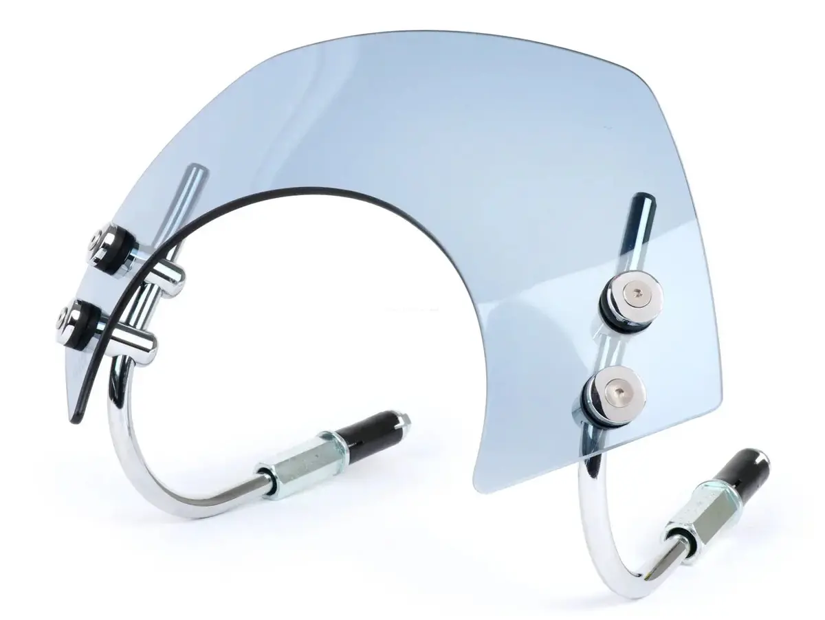 Windshield With Chrome Brackets Moto Nostra | Vespa Gts 125-300 Hpe (2019-) 1