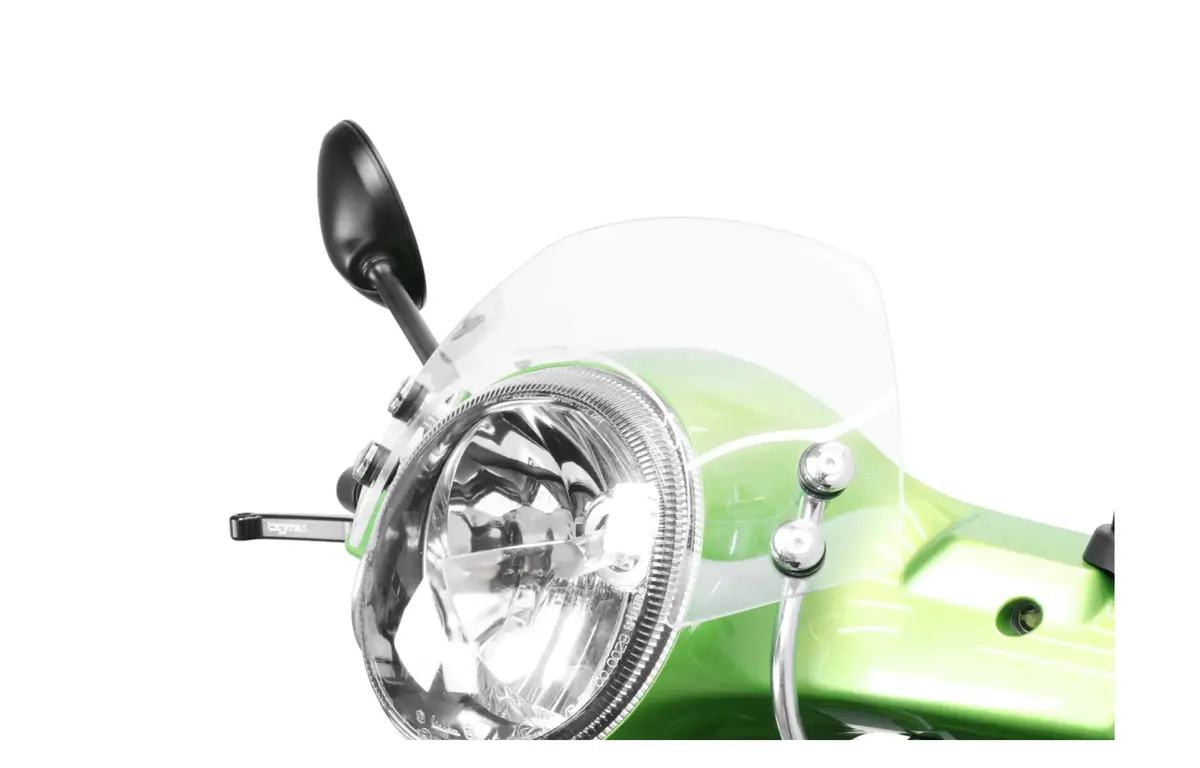 Windshield With Chrome Brackets Moto Nostra | Vespa Gt, Gtl, Gts, Gts Super 125-300Cc 1