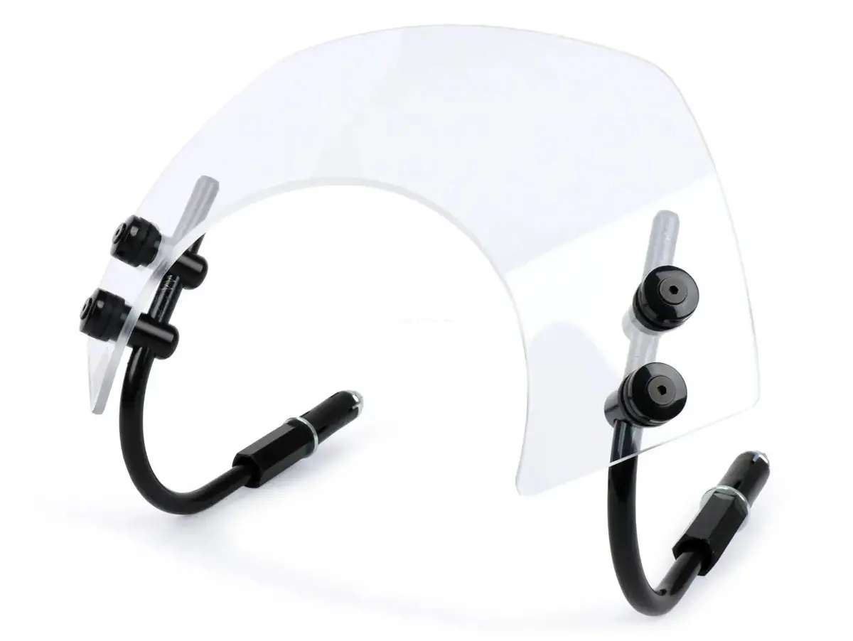 Windshield With Black Brackets Moto Nostra | Vespa Gts 125-300 Hpe (2019-) 1