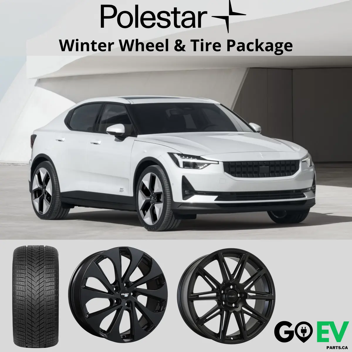 Polestar 2 19" Winter Wheel & Tire Package 1