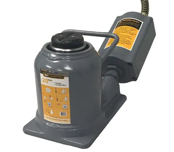 Gaither Winntec Air/Manual Bottle Jack - 20 Ton (Short) 1