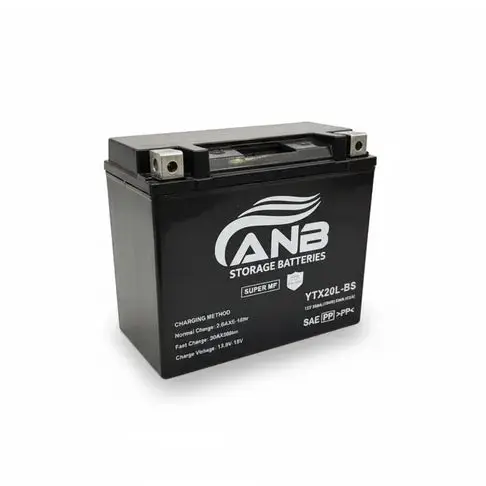 Ytx20l-Bs Anb 12V 20Ah Agm Gel Battery – Made In Thailand For Atv, Utv, Motorcycle & Jet Ski 1
