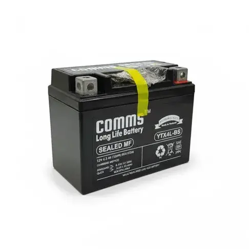 Ytx4l-Bs Comms Battery 12V 4Ah – Reliable Powersport & Communication Battery 1