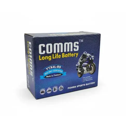 Ytx4l-Bs Comms Battery 12V 4Ah – Reliable Powersport & Communication Battery 2