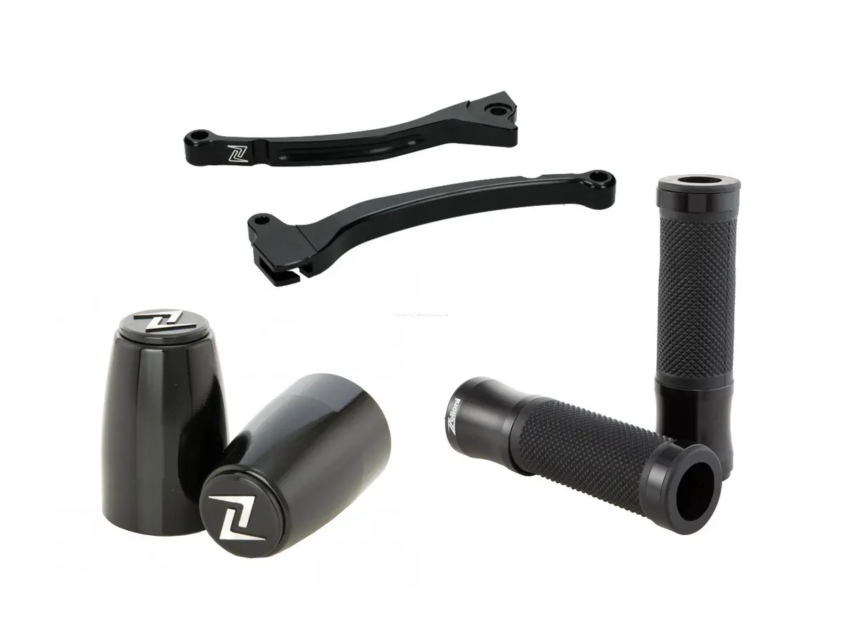 Zelioni Xl Accessories Pack Gloss Black V2 | Vespa Gts Models 125/300Cc 1