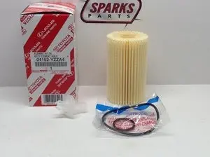 Genuine Toyota Engine Oil Filter Element - Toy04152-Yzza4 1