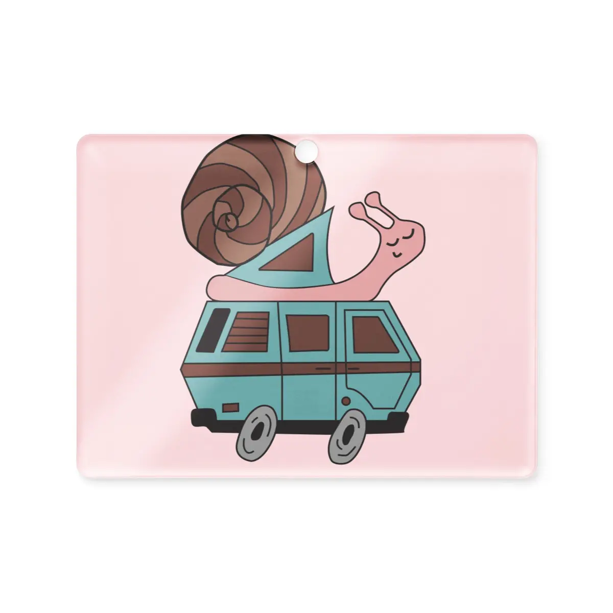 Sally Snail Acrylic Ornament 2