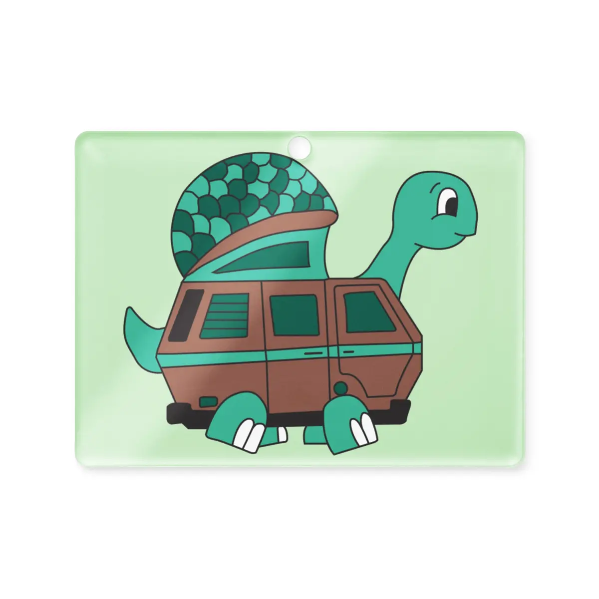 Tom Turtle Acrylic Ornament 2