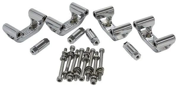 Billet Ls1/Ls6 Coil Relocation Kit – Chrome-Finished Mounting Brackets, Af64-4032 1