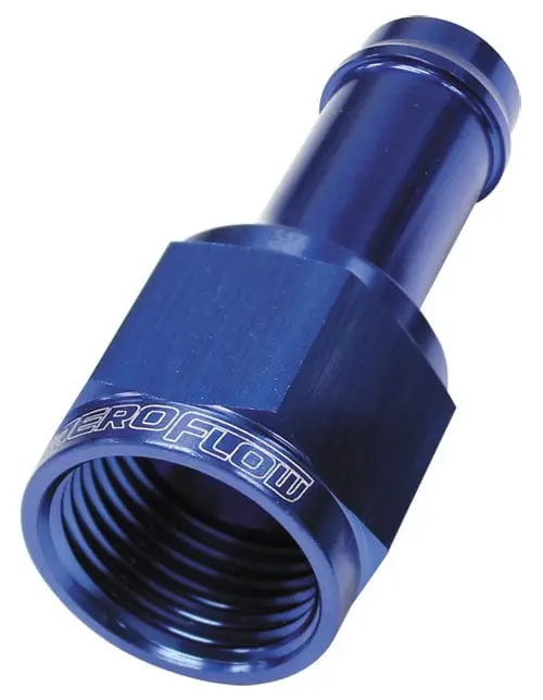 Af411-06-05 5/16" Id Hose Barb To -6An Female Swivel Adapter 1