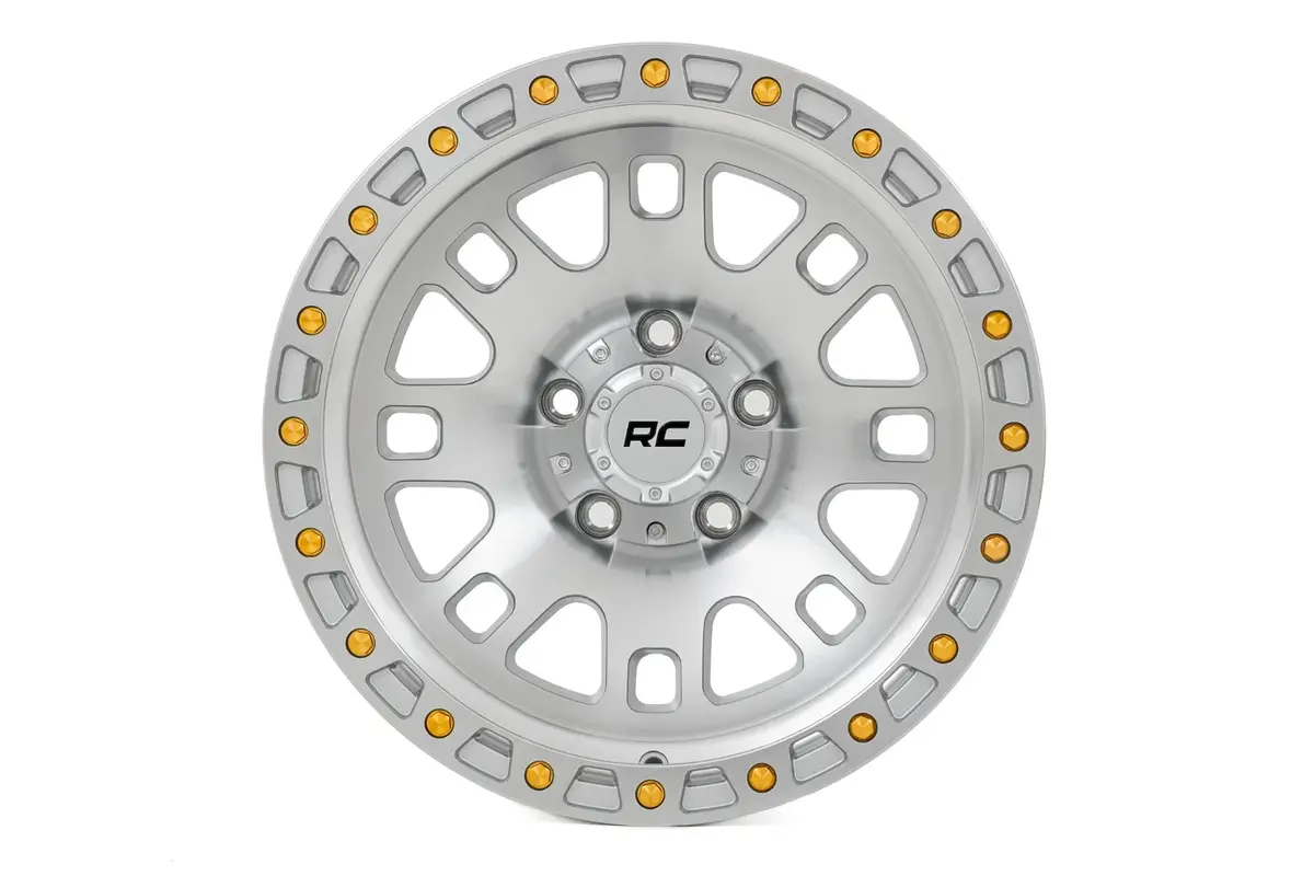 Rough Country 82 Series Wheel 82170912C Machined | 17X9 | 6X5.5 | -12Mm Set Of 4 2