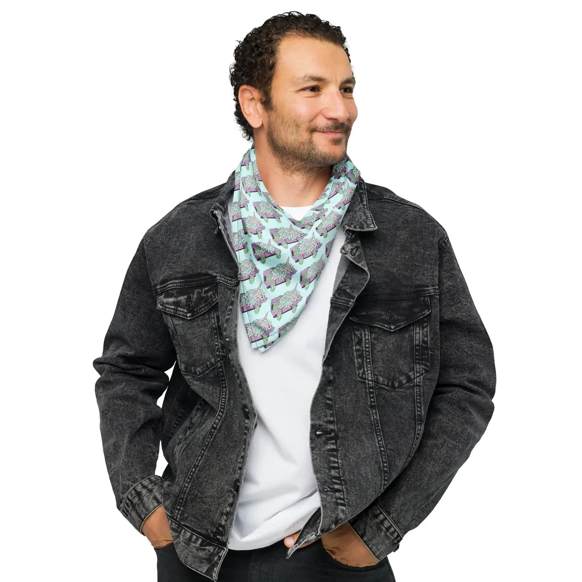 High-Top Hazel Unicorn All-Over Print Bandana 2