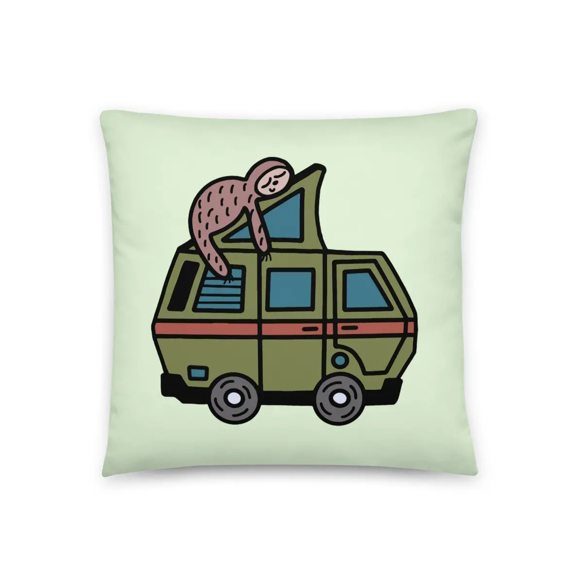 Stewie Sloth Throw Pillow 2