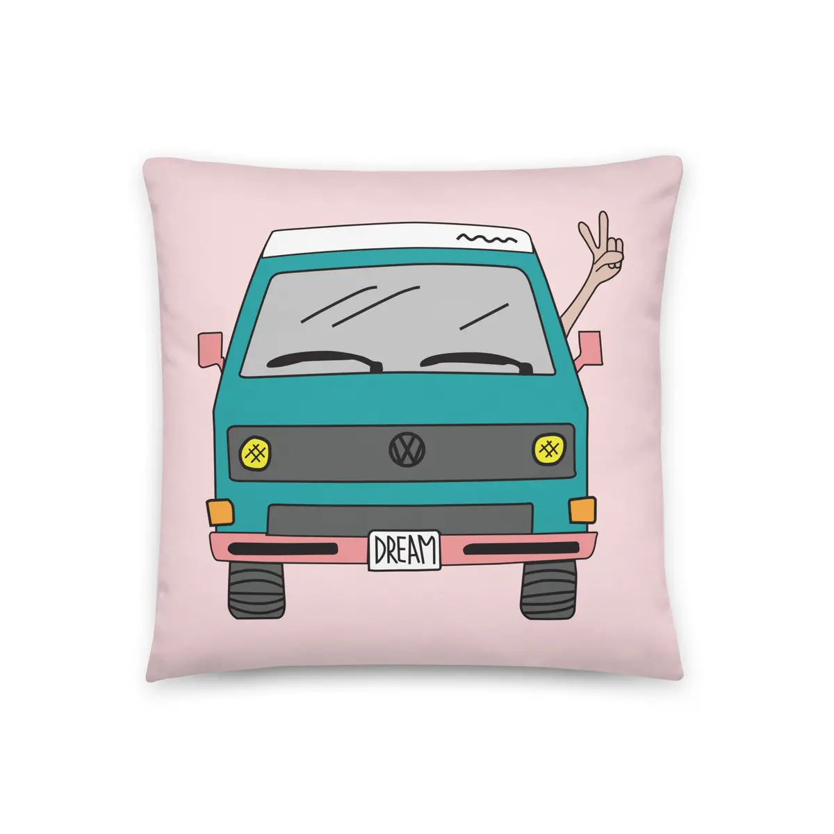 Dream Machine Throw Pillow 1