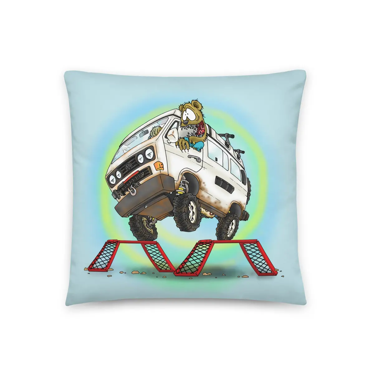 Ramp Champ Throw Pillow 1