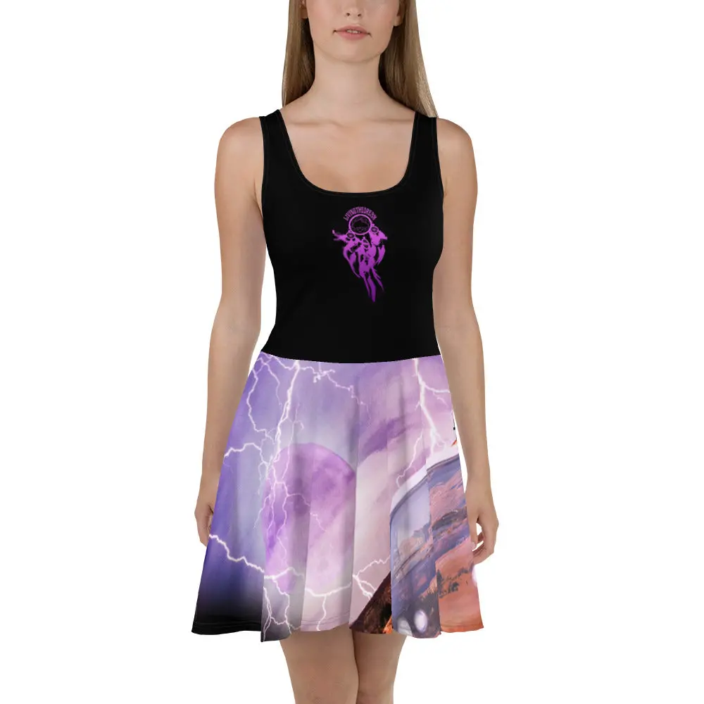 Epic Wolf Van Skater Dress 1