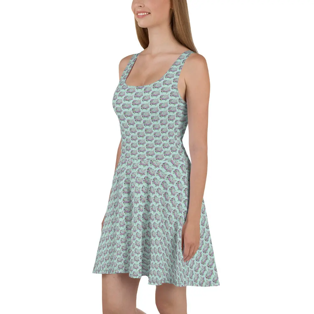 High-Top Hazel Unicorn Skater Dress 4