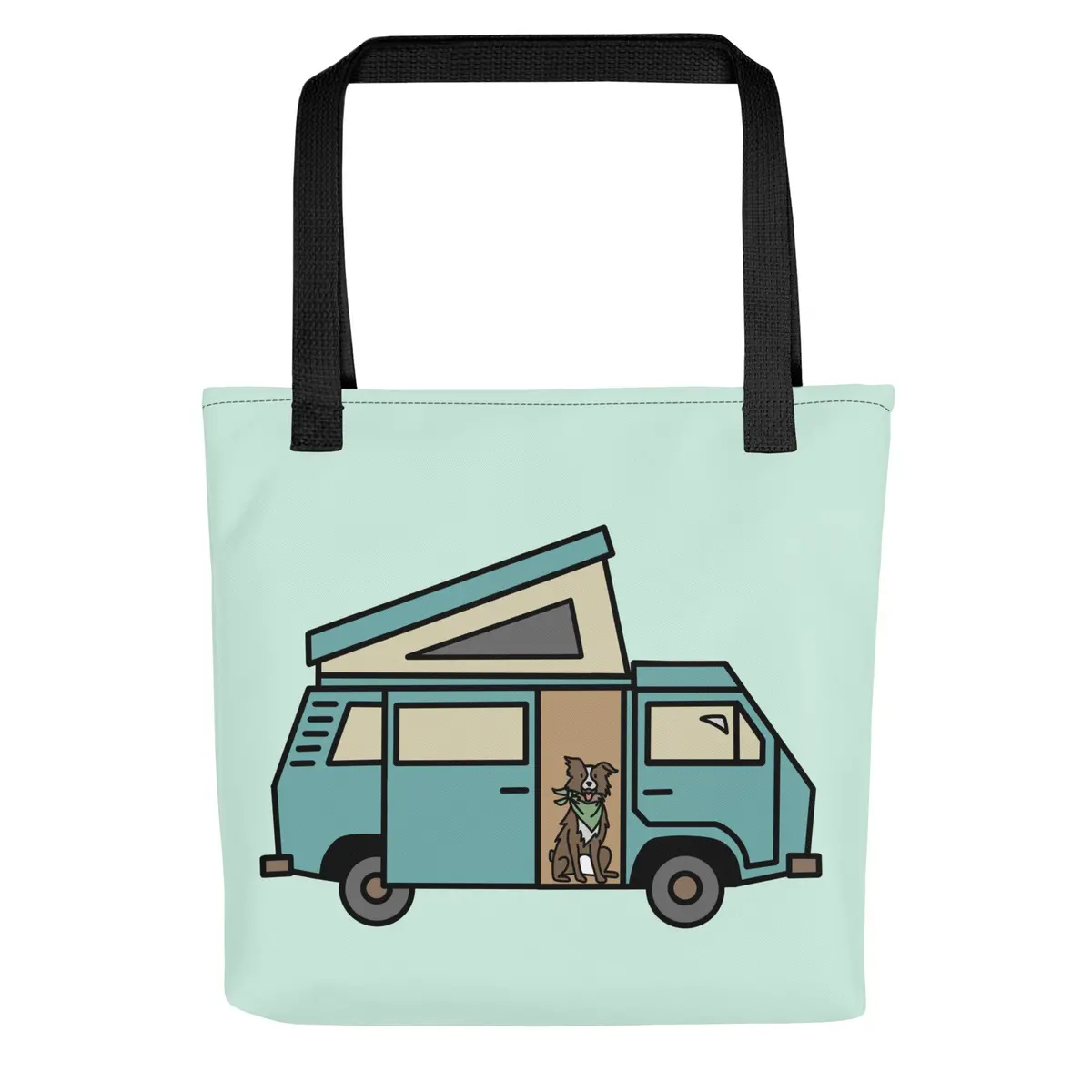 Dog In Van Tote Bag 1