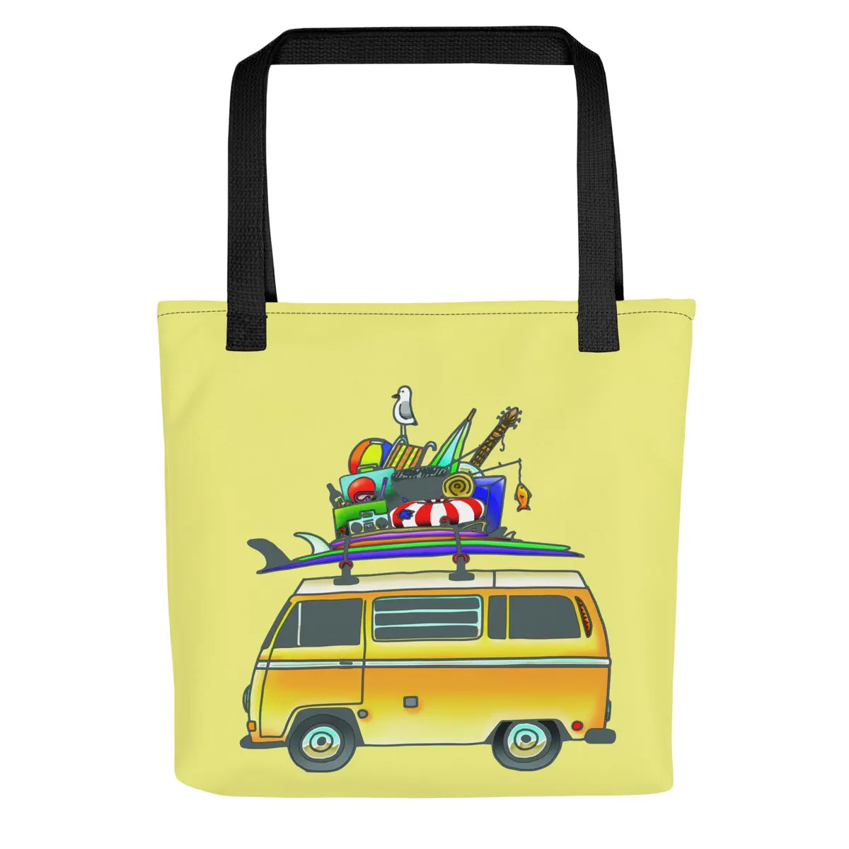 Rad Bus Tote Bag 1