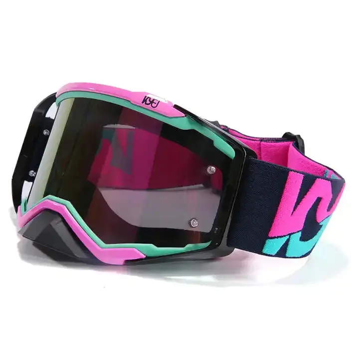 Anti Fog Pink Motocross Goggles For Outdoor Sport | Motorcycle Goggles 1