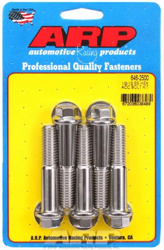Arp 646-2500 Stainless Steel Fasteners For High-Performance Applications 1