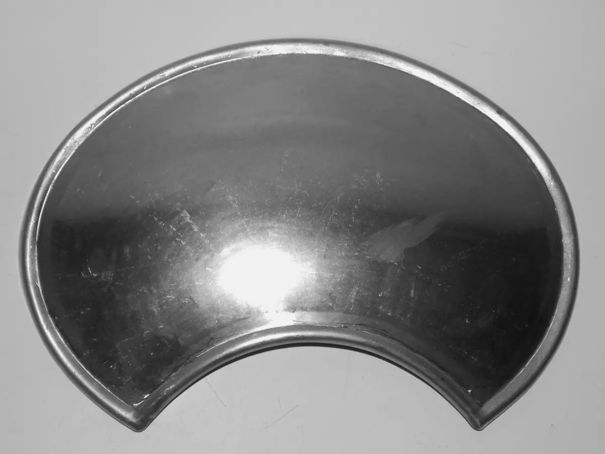 Alloy Front Number Convex Plate Headlight Vintage Mx Enduro Scrambler Cafe Racer 1