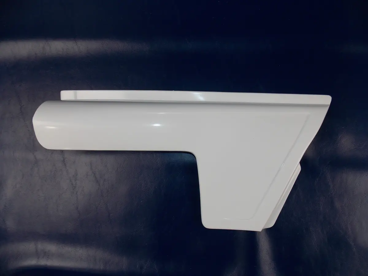 1 Pair 1980-82 Ktm Gs/Mx/Rv 125-250-350-390-420-495 Frame Side Panel Plate White 1