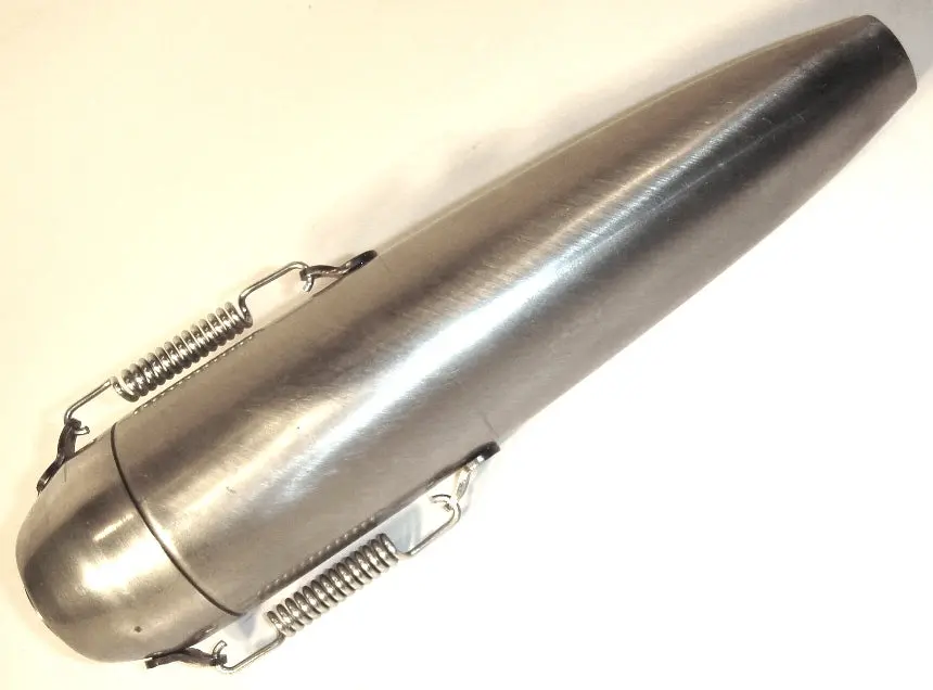 1974 1975 1976 Penton Ktm Mc 250 Cross Exhaust Silencer End Piece Muffler Pipe 1