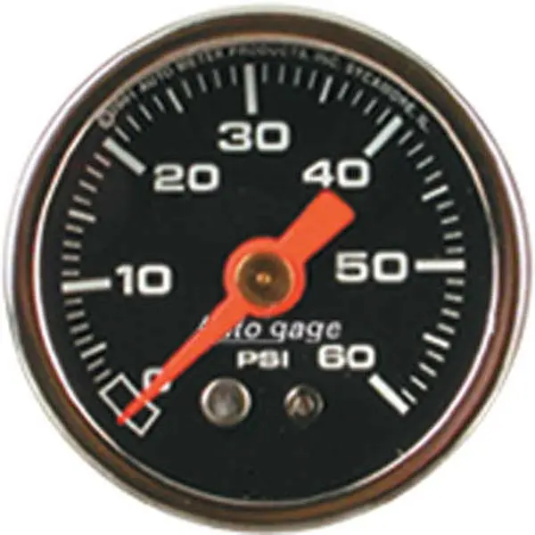 Auto Gage Series Fuel Pressure Gauge – Analog, Au2173 1