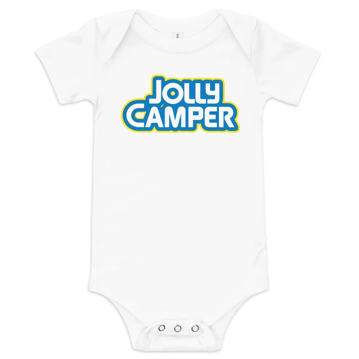 Jolly Camper One-Piece Baby Bodysuit 5