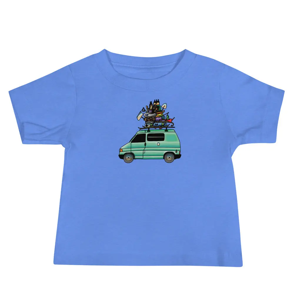 Rad Eurovan Baby T-Shirt 3