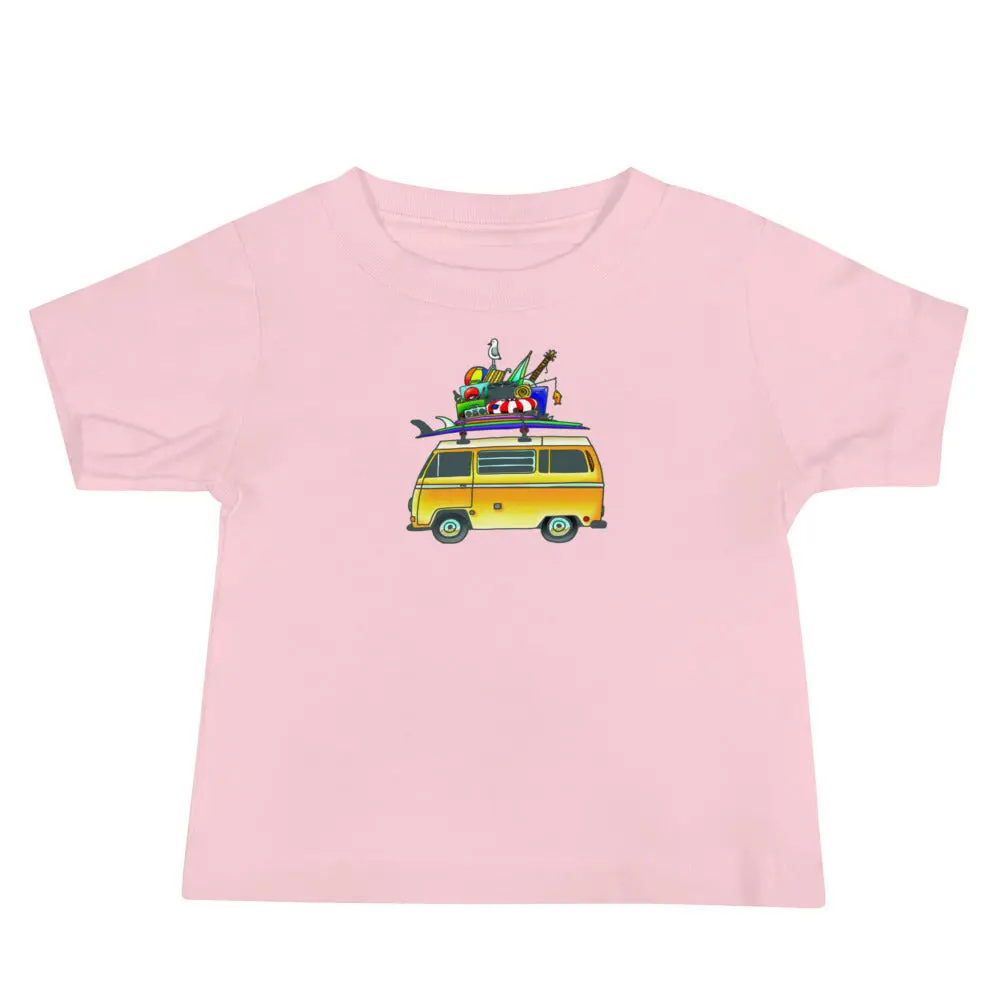 Cute Rad Bus Graphic Tee for Infants - Image 4