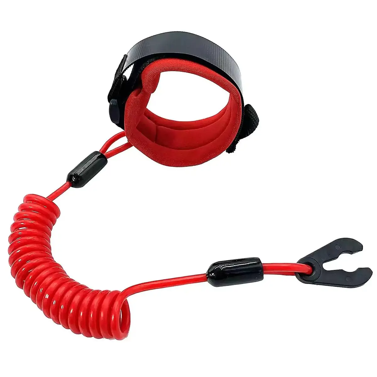 Boat Engine Emergency Stop Switch Safety Key Lanyard Cord Replacement For Yamaha Jet Ski Waverunner Superjet 1