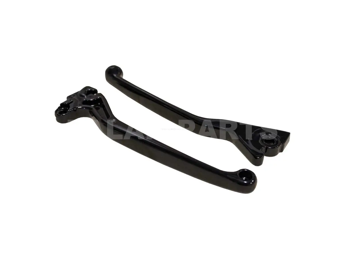 Brake Levers Gloss & Matt Black | Vespa Lx/Lxv/S/ Primavera/ Sprint 50/150 1