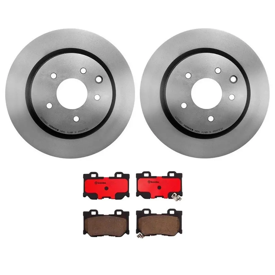 Brembo Kt00985 Brake Pad & Rotor Combo Kit – Premium Disc Replacement 1