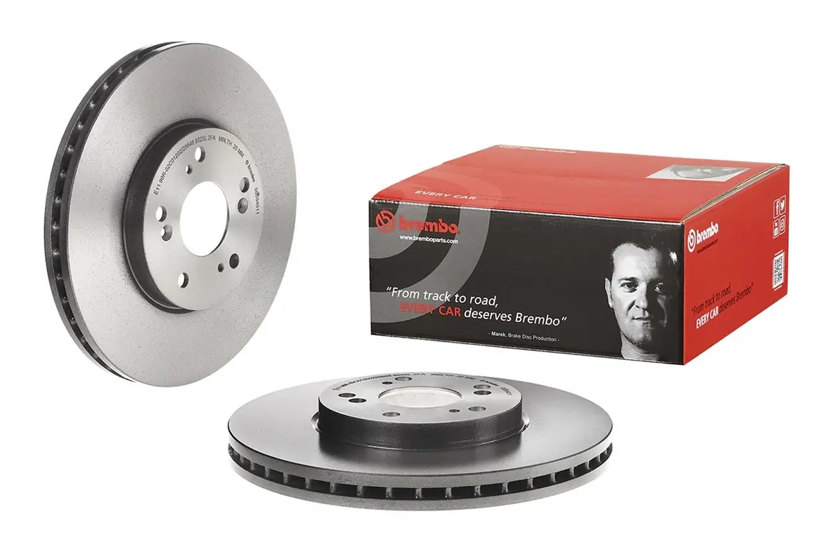 Brembo 09.8840.11 Uv-Coated Premium Brake Rotor 1