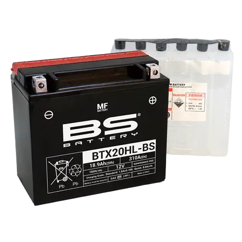 Btx20hl-Bs Bs Battery Ytx20l 12V 18.9 Ah 1
