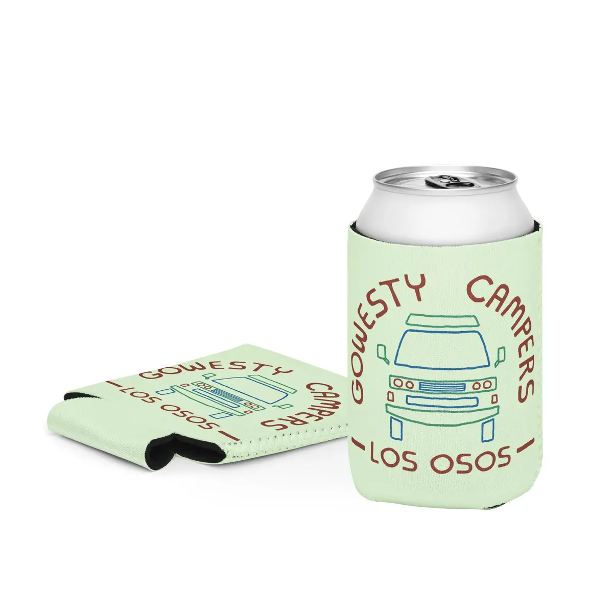 Friendly Face Can Coozie 2