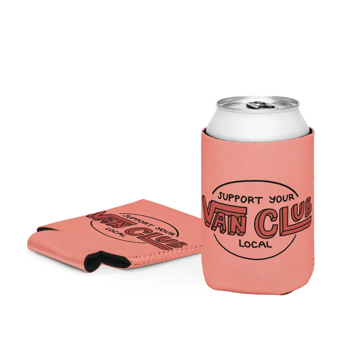 Support Your Local Van Club Can Coozie 1