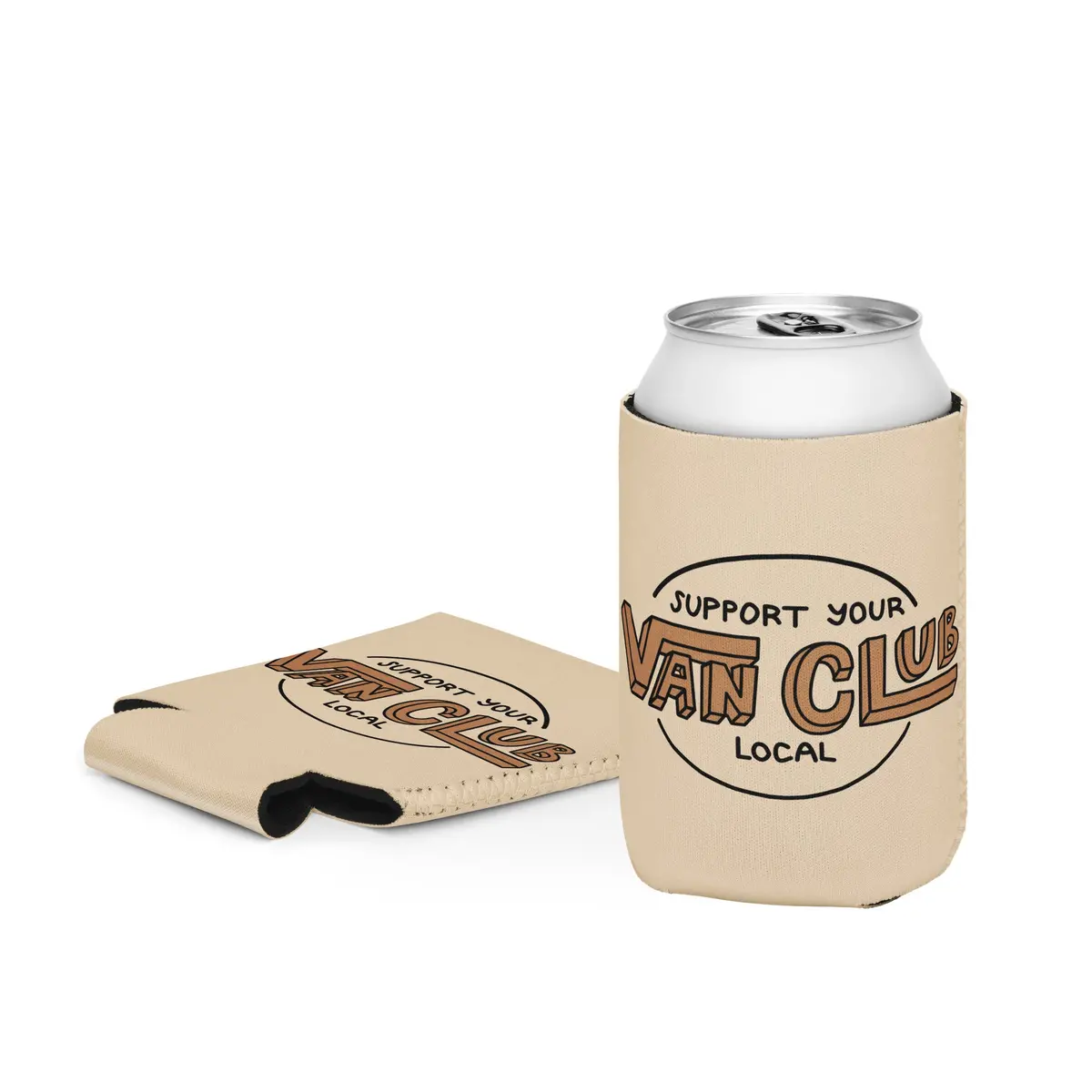 Support Your Local Van Club Can Coozie 1