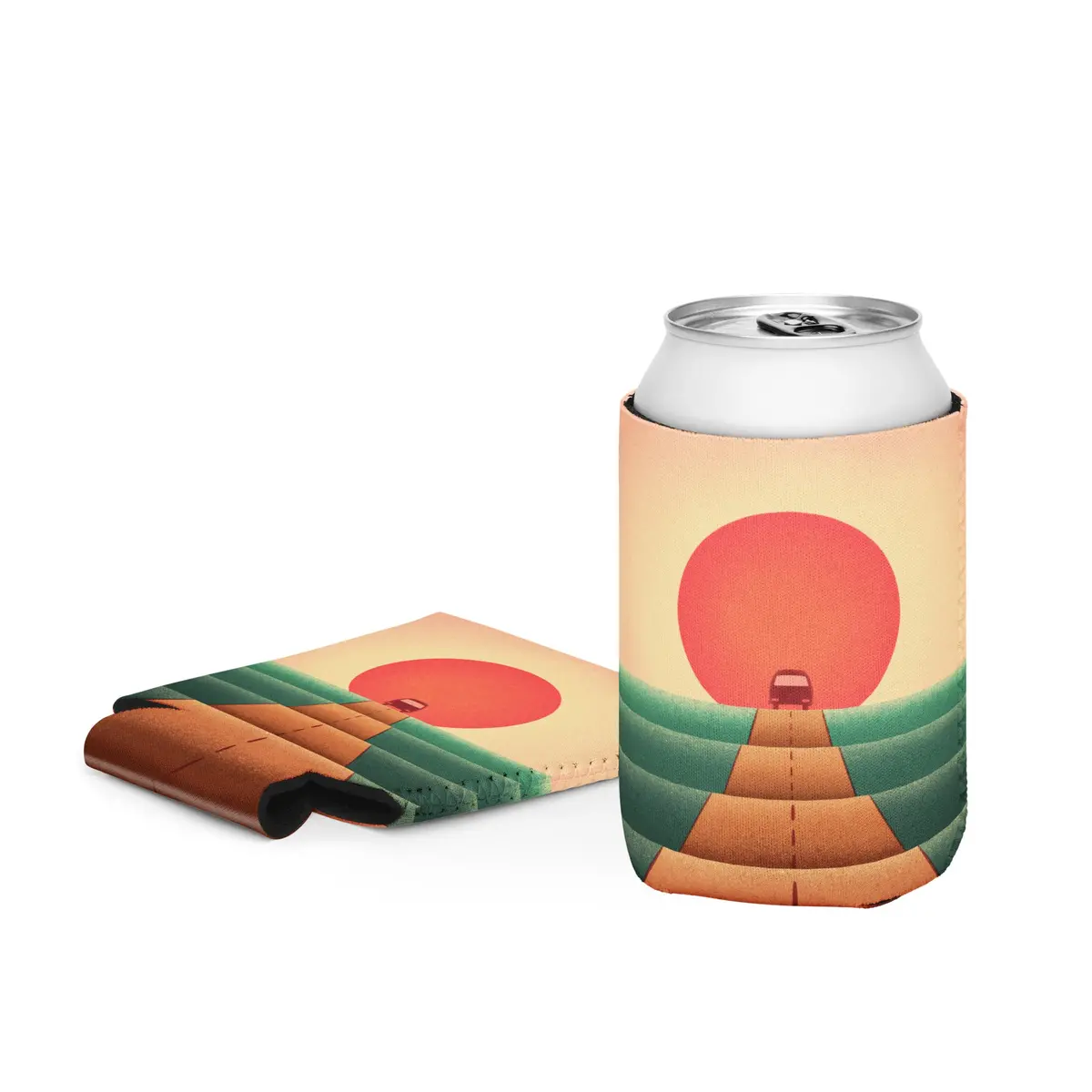 Sunset Road Can Coozie 1