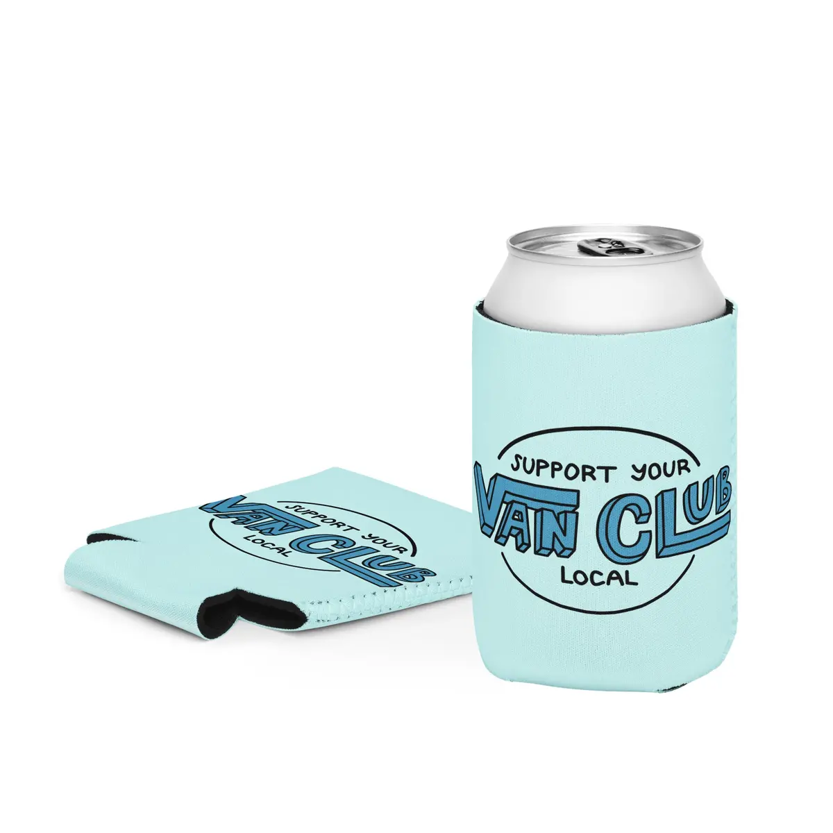 Support Your Local Van Club Can Coozie 1