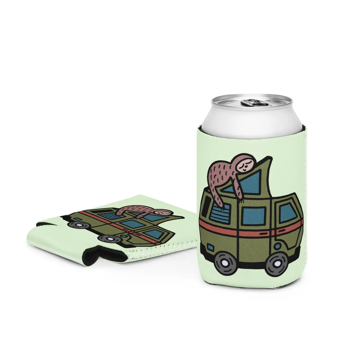 Stewie Sloth Can Coozie 1