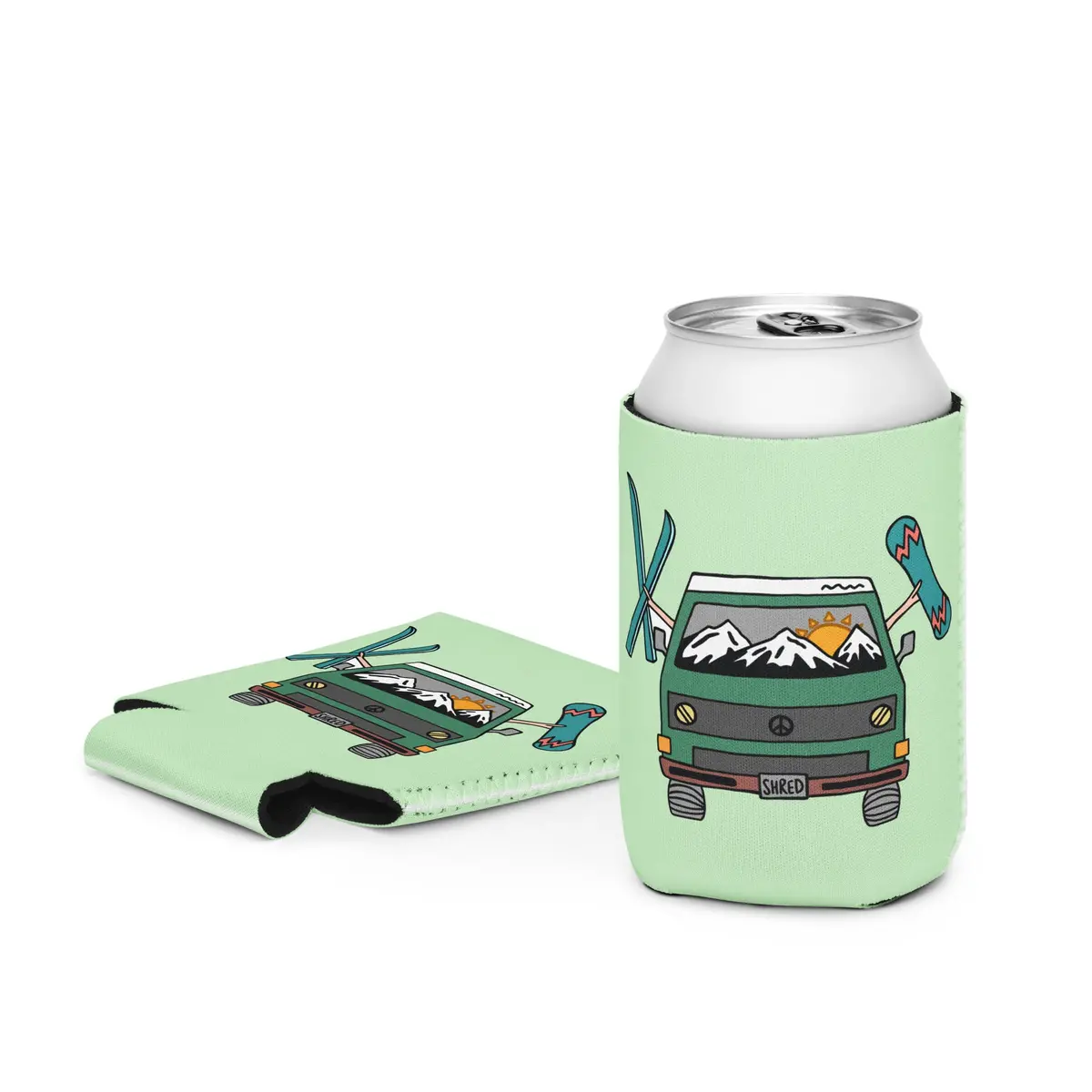 Shred Van Can Coozie 2