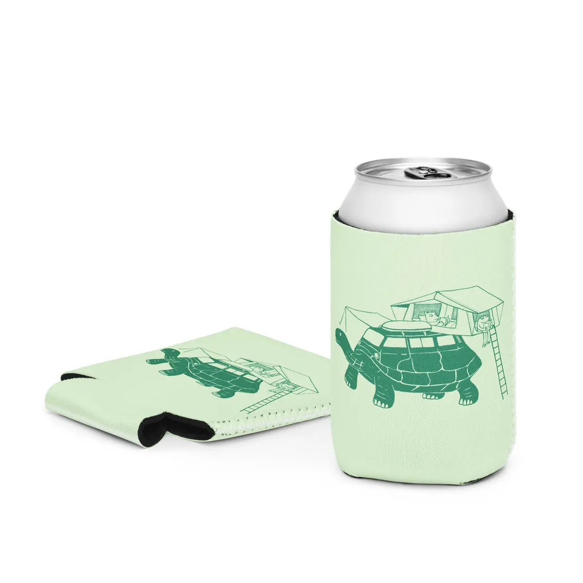 Tin-Top Turtle Can Coozie 1