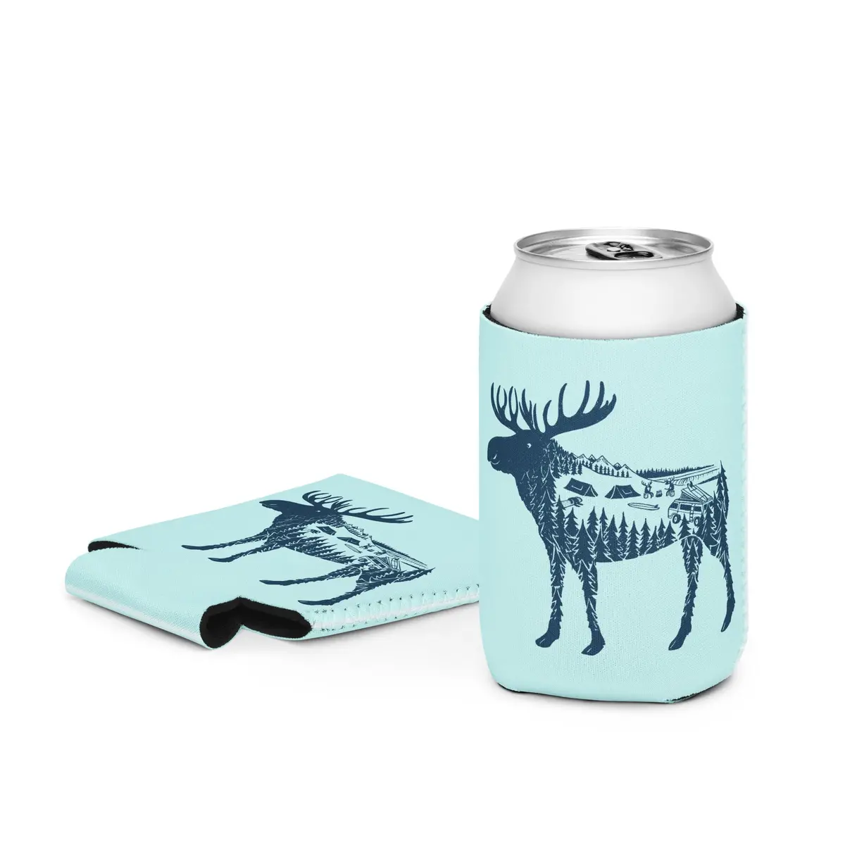 Moose Meet-Up Can Coozie 1